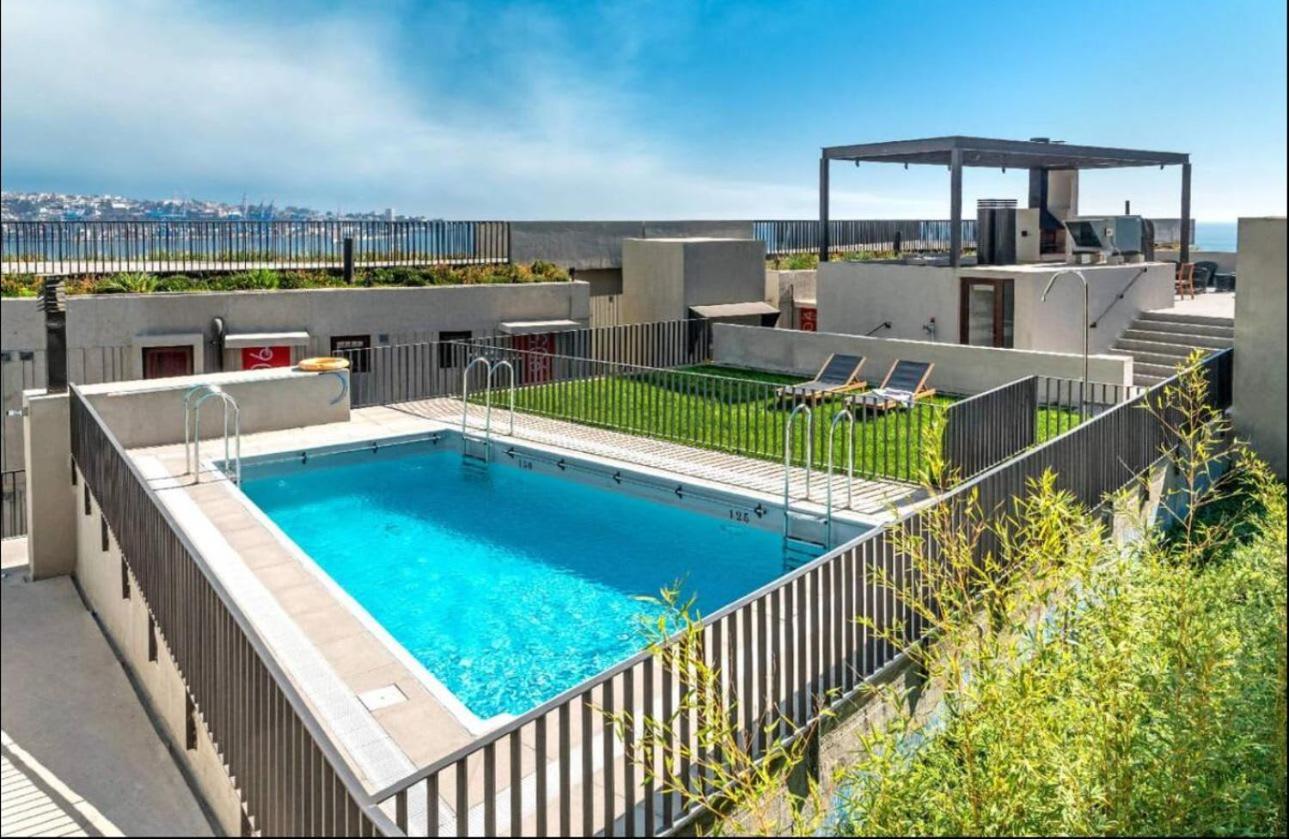 Hom I Loft Con La Mejor Vista Estacionamiento 1113 Appartamento Valparaíso